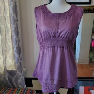 Bit & Bridle Empire Waist Tank